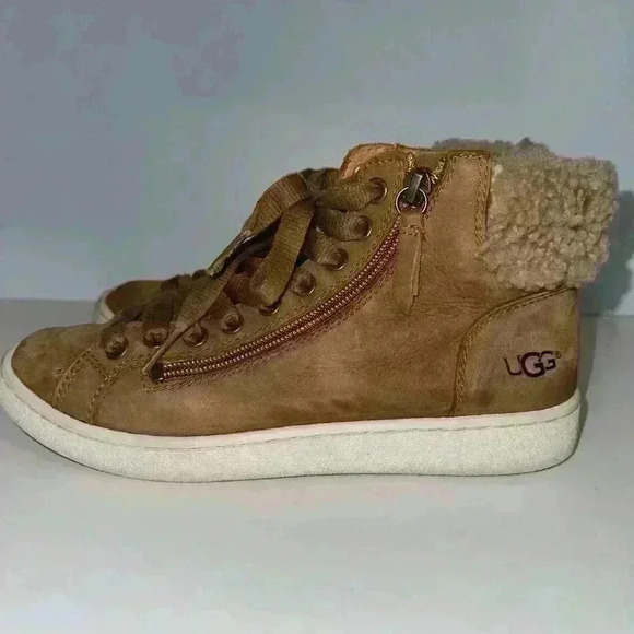 UGG Brown Sneakers Size 6.5 for Women - Picture 2 of 15